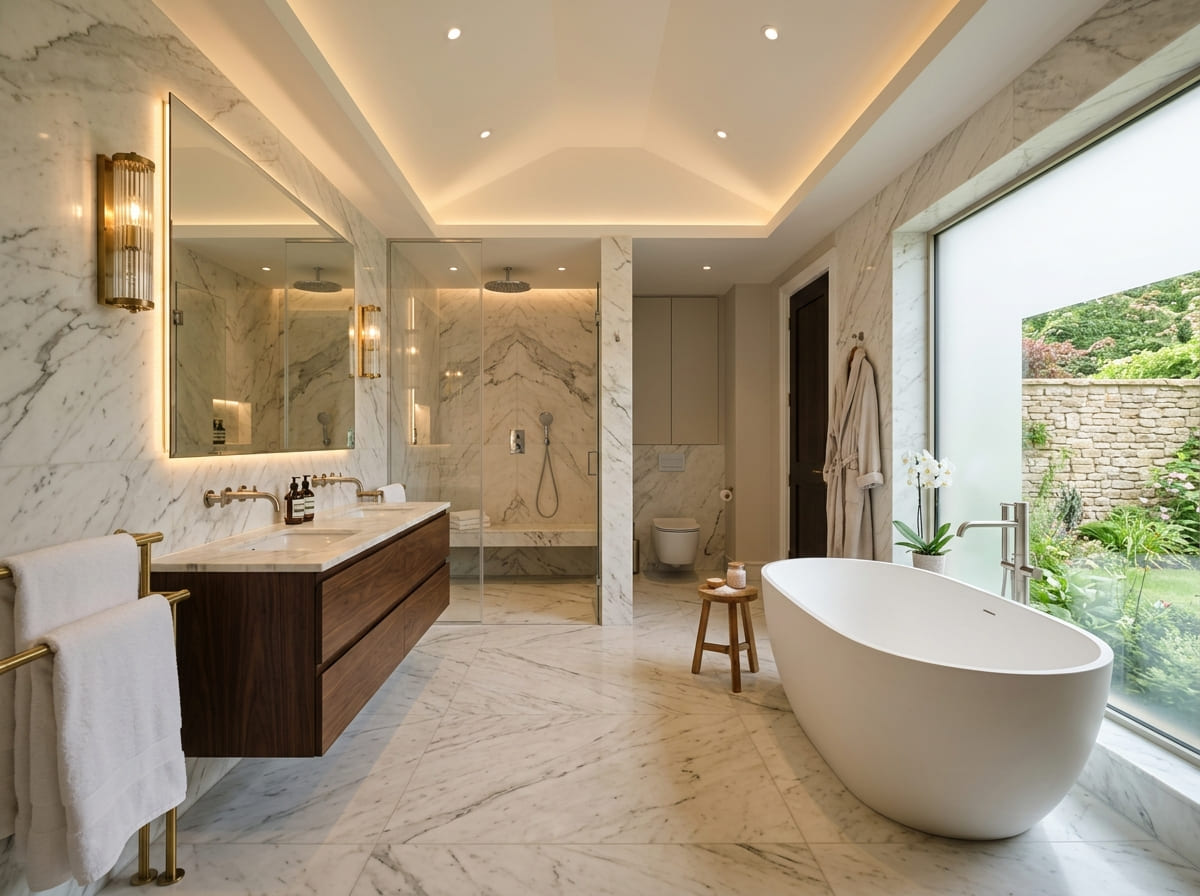 Custom Bathroom Renovation in Huffman